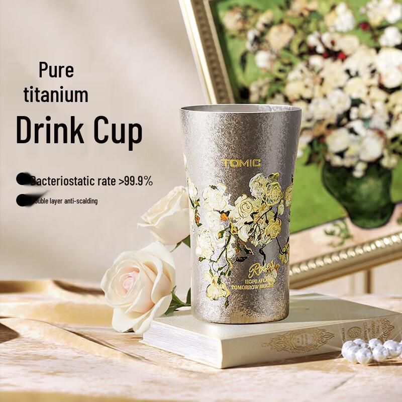 TOMIC Van Gogh Pure Titanium Mug