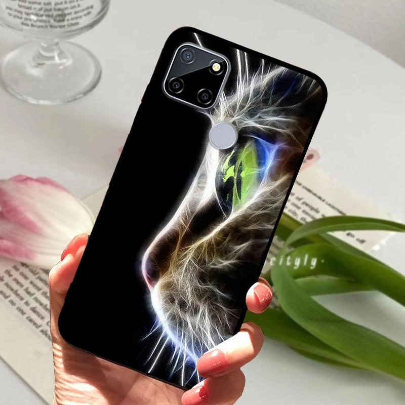 For Realme C25s C25 Case Silicone Soft TPU Cool Phone Cover for Realme C21 C21Y C25 C25s Cases RealmeC25 C 25S C 21 Funda Capa