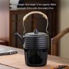 Outdoor Camping Black Pottery Tea Kettle