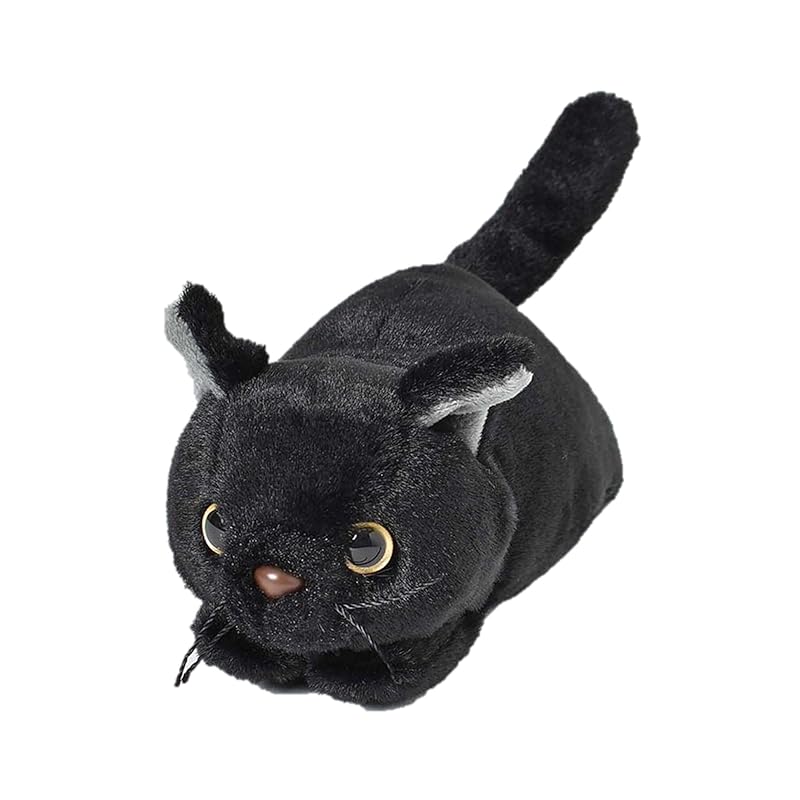 

Bleu Bleuet Blue Bluee Lying down Pocha cat stuffed toy (black)
