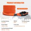 1" X 30' Kinetic Recovery Tow Rope 38,000 Lbs, Heavy-Duty Off Road Snatch Strap, Extreme Duty 30% Elasticity Energy Snatch Strap for Jeep Car Truck