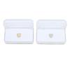 Trendy Rhinestone Zirconia Gold Grillz - Stylish Hip Hop Single Tooth Jewelry Accessory