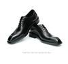 VIP Exclusive Men's Brown Leather Oxford Shoes - Summer Wedding & Business Formal Square Toe British Style