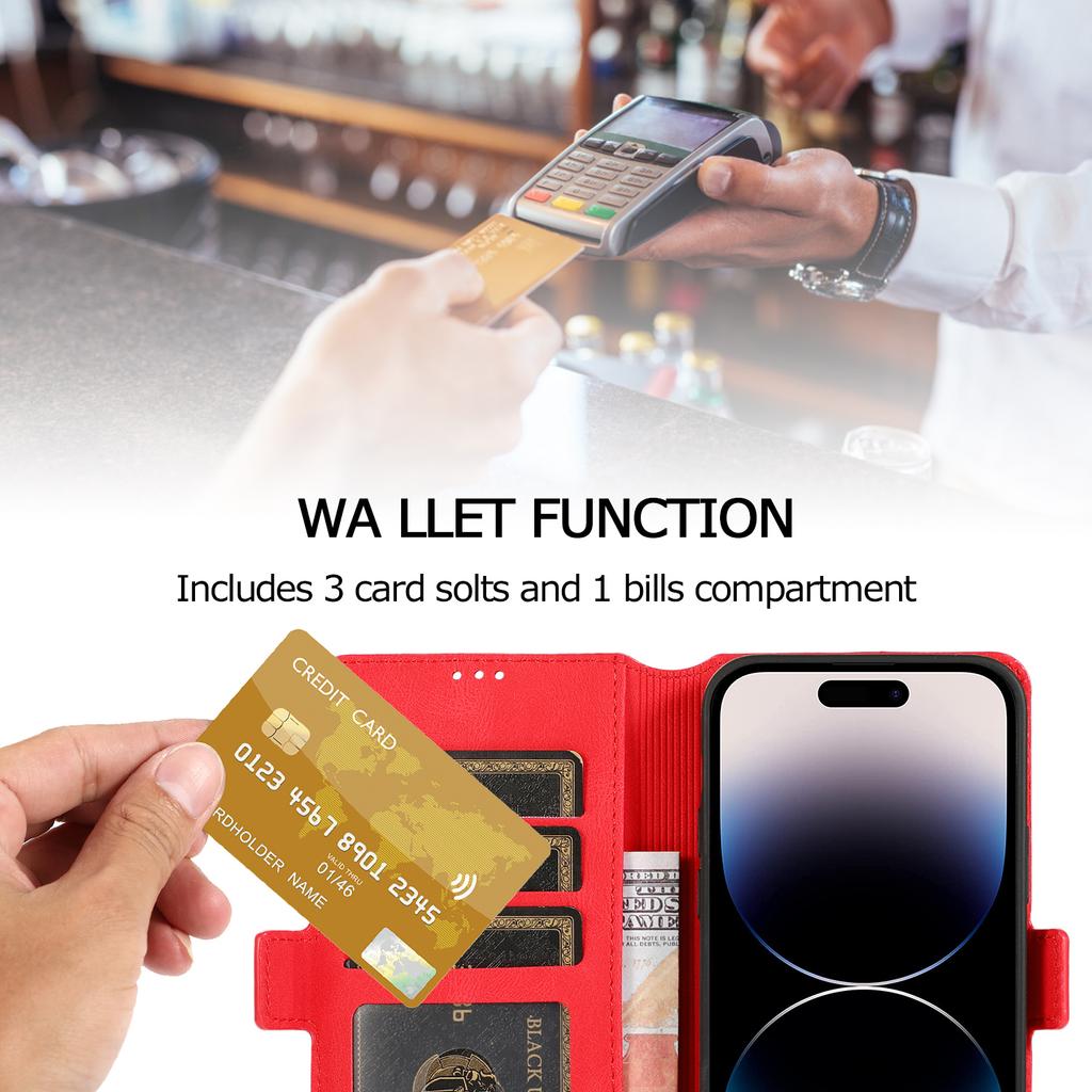 Retro magnetische Leder Brieftasche Karte Slot Fall für iPhone 15 14 13 12 11 Pro Max XSMAX XR für Samsung S23 S22 S21Ultra Plus A53 A13 A14 A54 Huawei Redmi