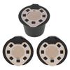 50ML Coffee Capsule Pods Cup with Spoon Brush Reusable Filter Stainless Steel Replacement for Nespresso