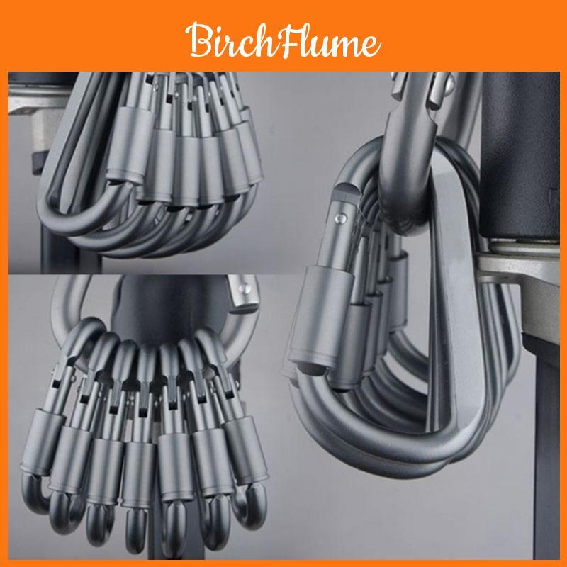 Stylish Aluminum Alloy Mountaineering Hook For Durable Travel Kit Camping Equipment