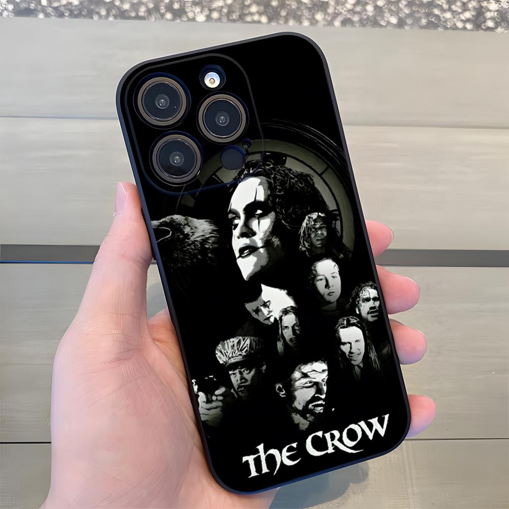 

Classic Movie The-C-CrowS Phone Case For IPhone 17 Air 16 E Pro Max 15 14 13 Mini 12 Pro 11 Max Plus Black Soft Shell iPhone 16