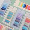 Waterproof Index Tabs Set Multi Color Page Marker Tabs Morandi Sticky Notes  Office School Supplies