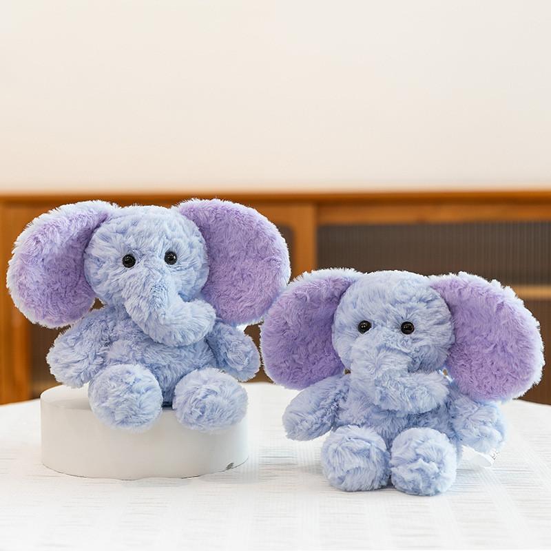 Scented Elephant Stuffed Animal Keychain With Clip For Kids Room Decor