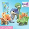 Dinosaur 3D Puzzle: Paper Assembly Model for Kids Ages 3 To 6
