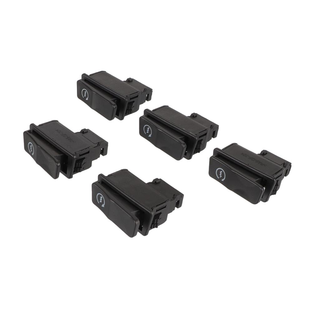 5 Pcs Motorcycle Head Light Horn Dimmer Turn Starter Single Switch Button For GY6 50cc 125cc 150cc Moped Electric Scooter Parts