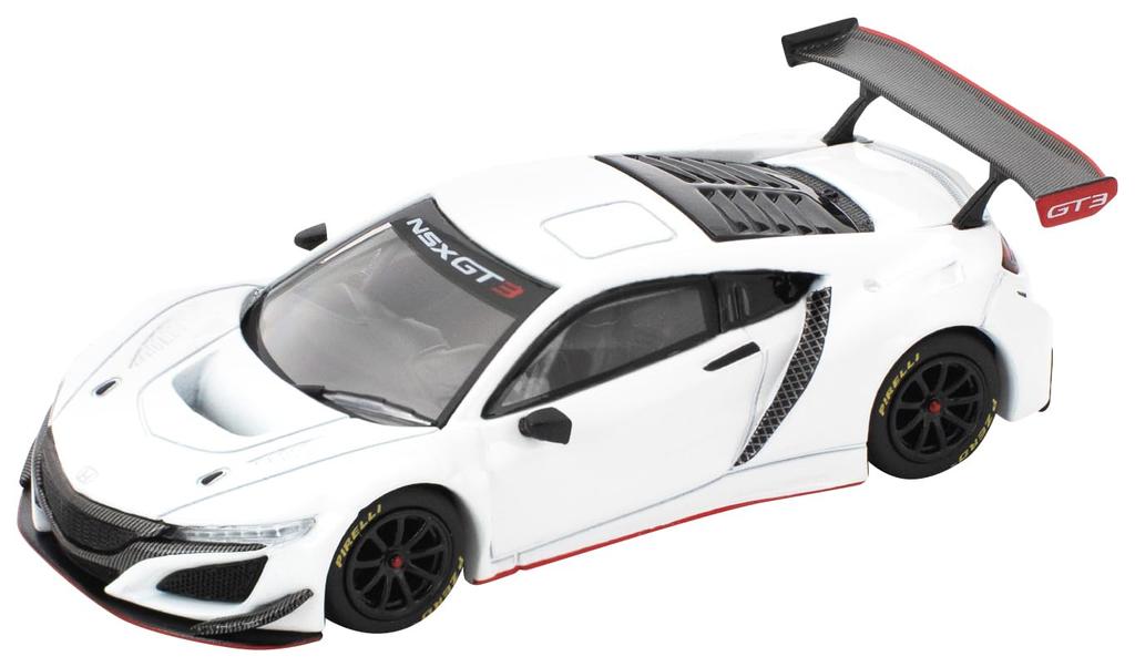 Genesis Company POP RACE Honda NSX GT3 EVO22 White PR640280 1/64 - (Finished Model)