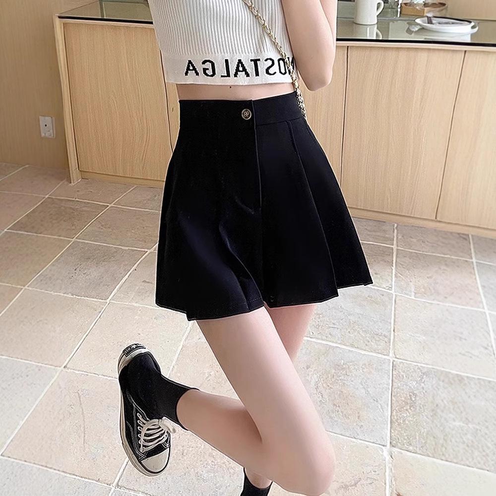 

Women s High-Waist Slimming Pleated Wide-Leg Shorts - 2024 Spring Fashion XL [Recommended 119-130 lbs]