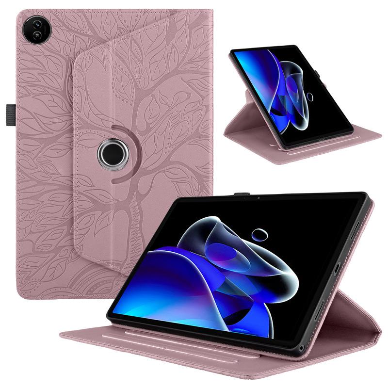 Kompatibel mit OPPO realme Pad 2 11,5 Zoll Tablet-Hülle, 360° drehbarer Ständer, Stoßfeste kratzfeste Abdeckung mit Stifthalter