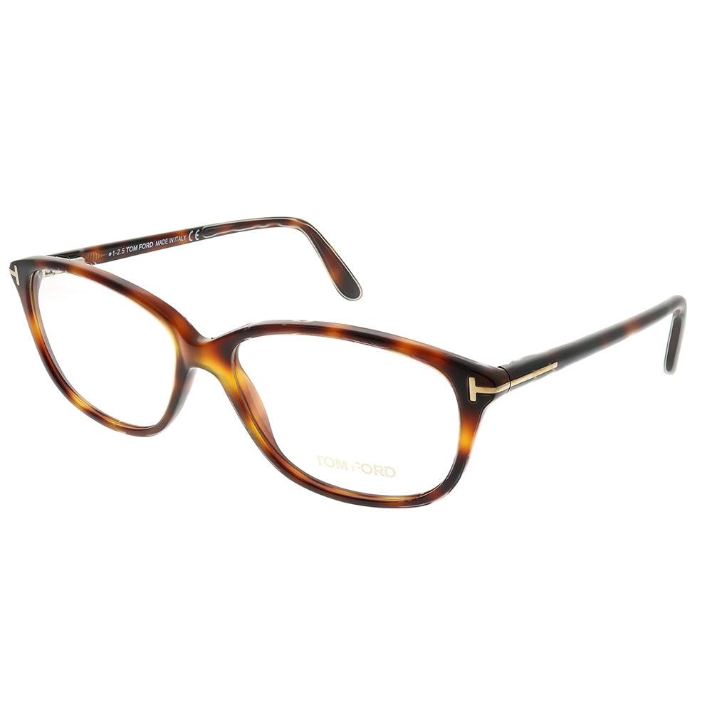 

Tom Ford FT 5316 056 54 мм Прямоугольные очки унисекс 54 мм Гавана
