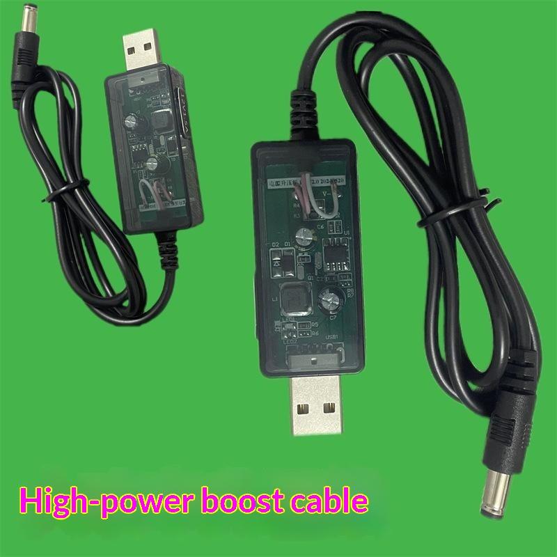 1 Pezzo Convertitore Step-Up USB DC 5V a 12V 1.5A Cavo Connettore Convertitore Boost USB per Alimentatore/Caricabatterie/Convertitore di Potenza