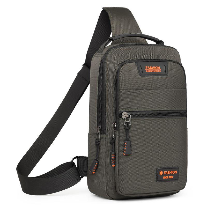 

Спортивная сумка-мессенджер мужская новая черная мужская сумка повседневный мужской рюкзак для езды на велосипеде многоотсеков нагрудная сумка серый
