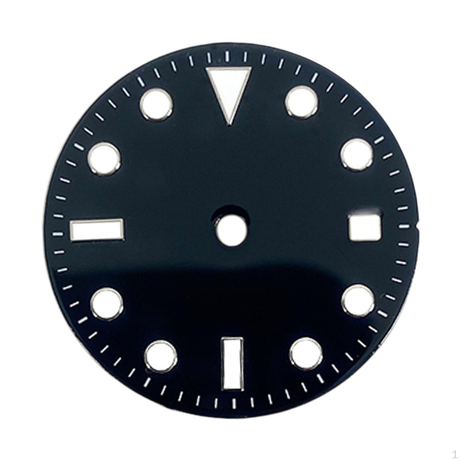 

28,5 мм циферблат часов металлический для 8215 2813 2836 8200 механизм модификация ремонт аксессуар чёрный