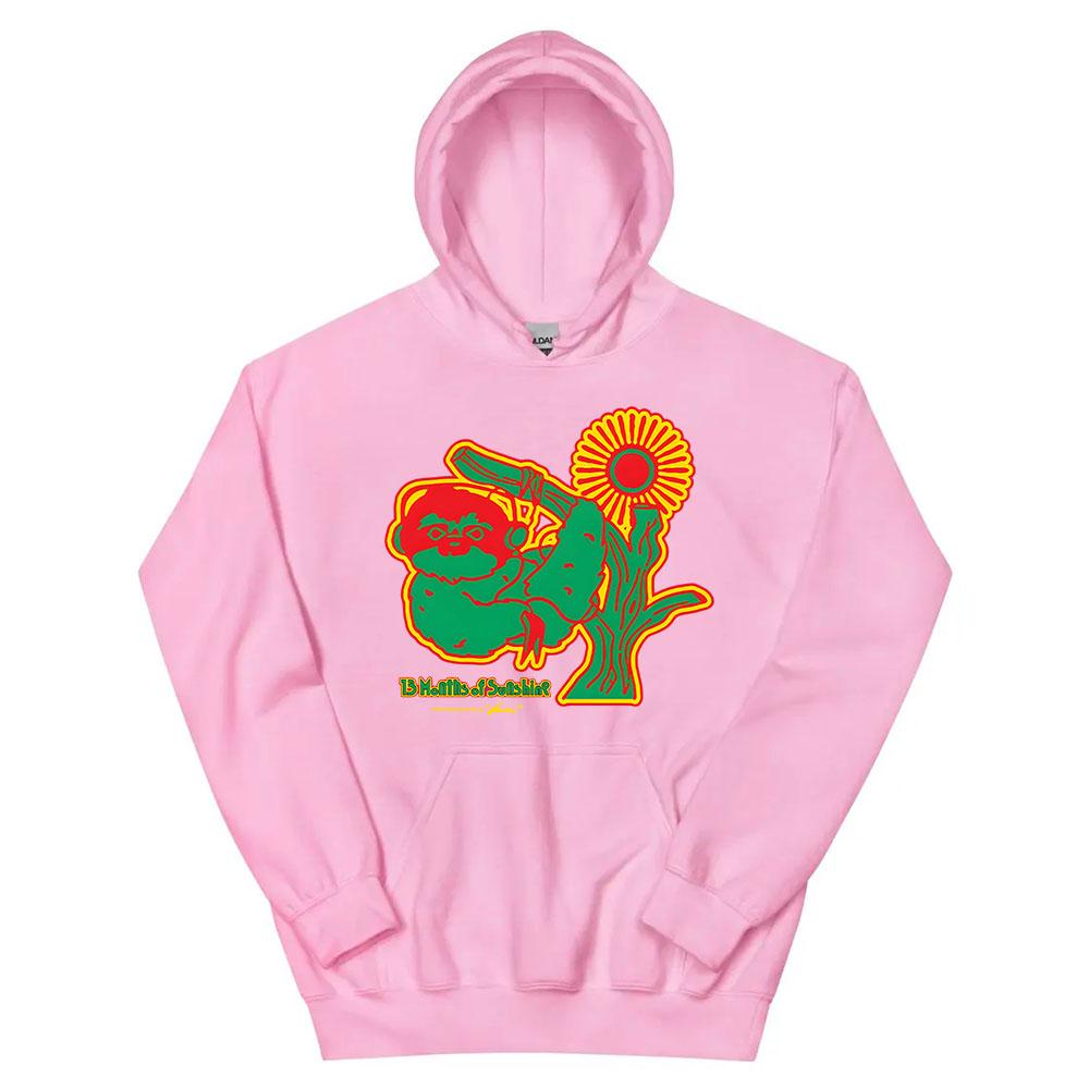 

ХУДИ С ПУФ-ПРИНТОМ 13MOS Aminé AMINE 13 Месяцев Солнца Толстовки с Длинным Рукавом Капюшоном Пуловер для Худи 3XL