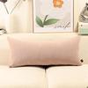 35*90cm Long Pillow Cover Soft Fabric Pillowcase Covers Nordic Lumbar Pillow Cover  Home