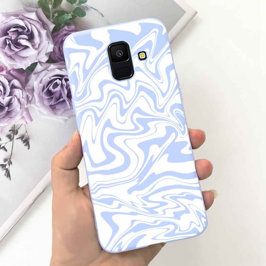 For Samsung Galaxy A6 Plus 2018 Case SM-A605F Cute Dinosaur Cartoon Cover Soft TPU Phone Case For Samsung A6 2018 A600F A6+ Bags