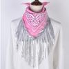 Cowgirl Bandanas Sequin Neckerchief Bandanas for Head Bandana Bachelorette Party