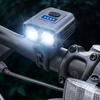 Cycling Front Lamp Bicycles Headlight Watertight LED Bicycles Head Light Handlebar Flashlight Front Light Rechargeable
