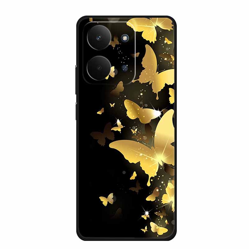 For Xiaomi Redmi 15C 4G Case 15 C Coque Black Silicone Soft Back Cover Case For Redmi 15C Phone Case Redmi15C 6.9" Funda Shell