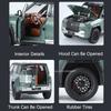 1:24 BYD Looking At Up U8 Model SUV Car Toys Alloy Diecast Pull Back 6 Doors Opened Sound Light Off-road Vehicle For Boys Gifts