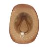Straw Cowboy Hats with Wide Brims For Horseback Sports Country Styles Lightweight Design Unisex Headwear
