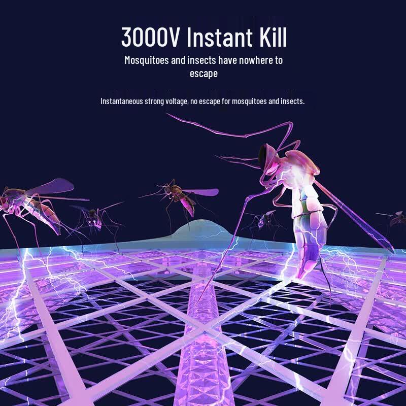 DP 2-in-1 Electric Mosquito Swatter & Lamp