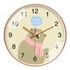 Cartoon Wall Clock Cute Animal Design Silent Quartz Movement Children's Study Rooms Bedroom Interior Decoration 8 10 12 Inch