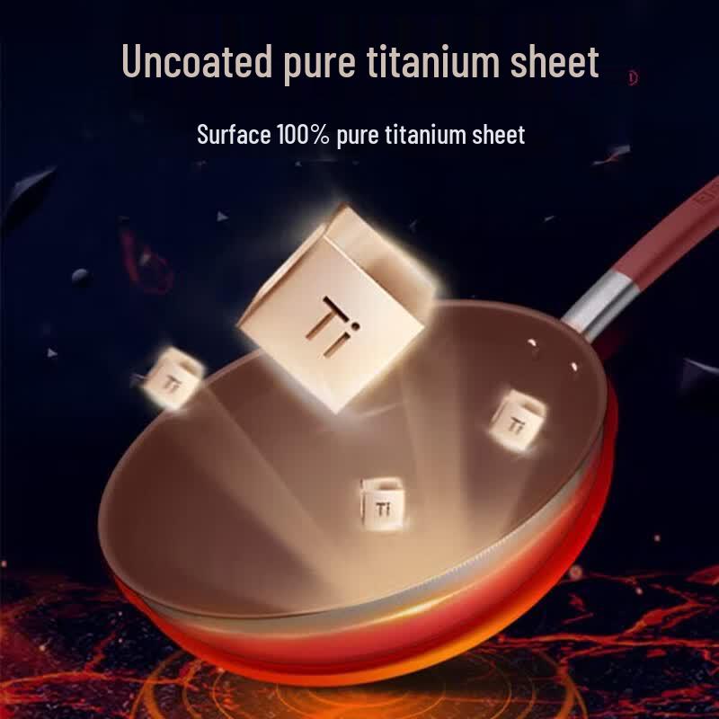 KOBACH Pure Titanium Non-Stick Wok - 30cm