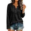 Women's Casual Knit Leopard Print Long Sleeve T-Shirt