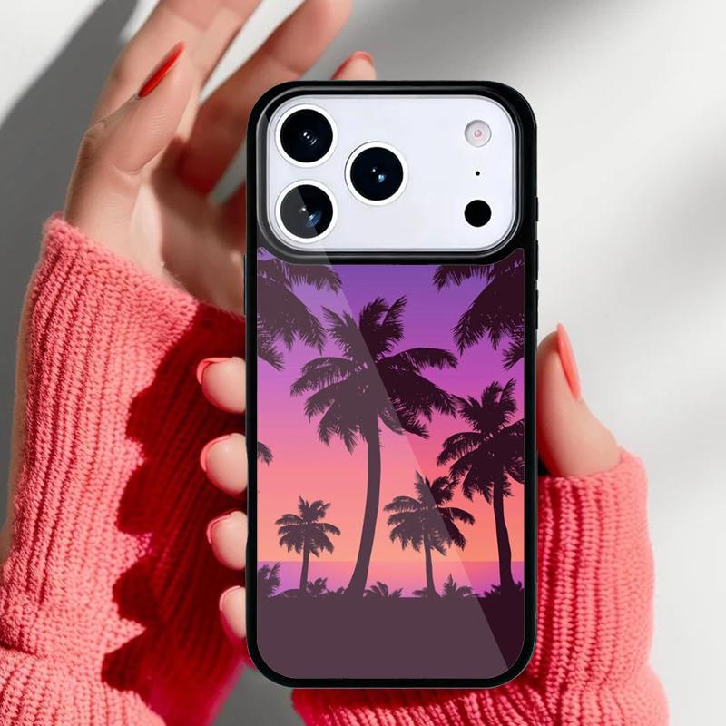Love Summer Beach Phone Case for iPhone 17 16 15 14 13 Pro Max Back Cover for 12 11 Pro Coque