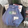 Womens Oversized Fleece-Lined Hoodie Winter Warm Long Sleeve Sweatshirt Loose Fit Casual Streetwear