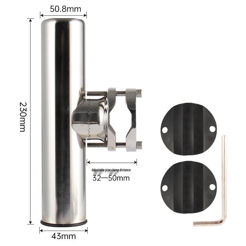 Stainless Steel Fishing Rod Holder for Boats and Yachts