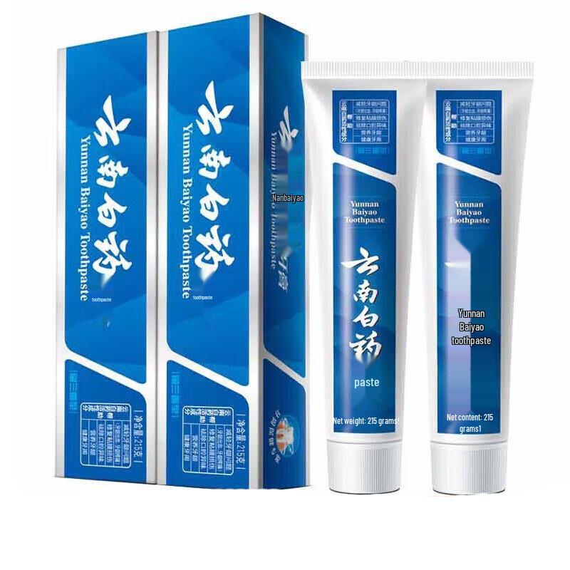 

Yunnan Baiyao Spearmint Toothpaste (215g x 2 Pack)