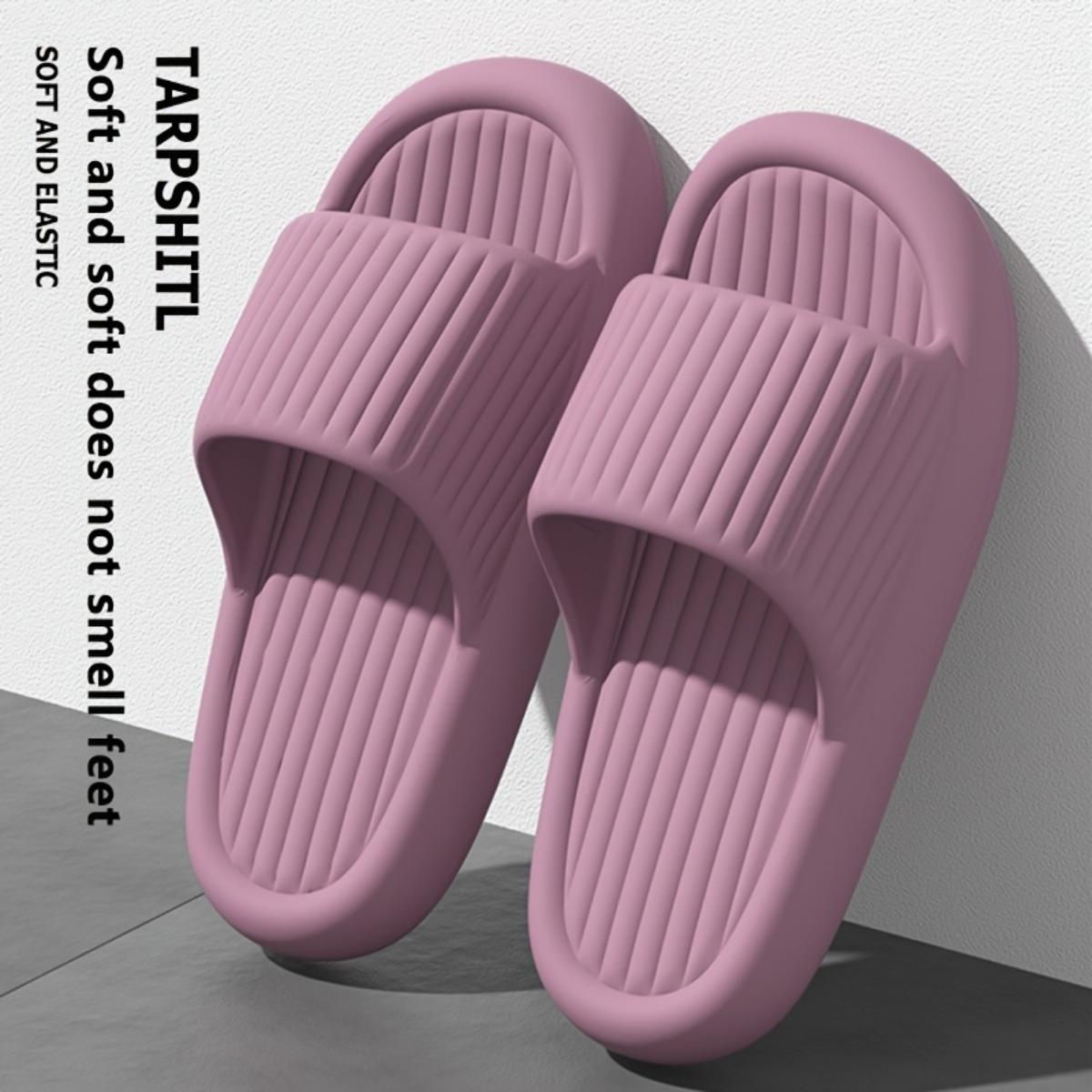 

Женские легкие уличные спортивные тапочки из ЭВА с толстой подошвой - многофункциональные пляжные тапочки для пар - модные и удобные 40-41 фиолетовый