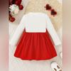 Minimalist Sweet Girls' Toddler Long-Sleeve Dress