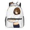 K-On Yui Hirasawa Anime Backpacks Boys Girls Bookbag Children School Bags Cartoon Travel Rucksack Shoulder Bag Large Capacity