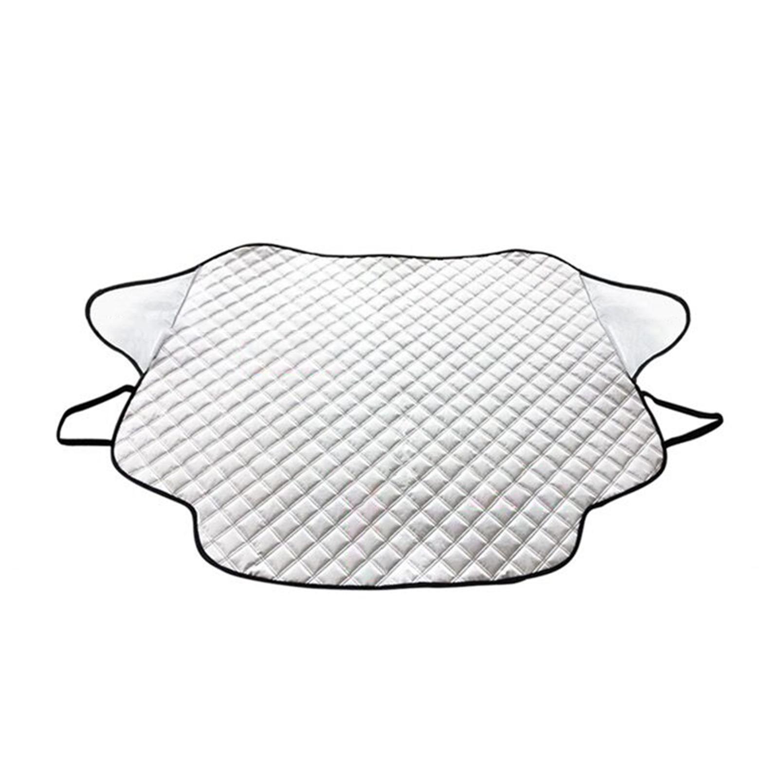 

Автомобильный чехол для лобового стекла для автомобилей, уличный дождь, снег, мороз, солнцезащитный чехол с защитой от ультрафиолета серебряный