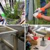 Susire Wire Mesh Fence, Animal Protection Net, Honeycomb Mesh, 1m Wide X 25m Long