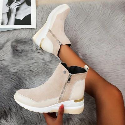 Fashion Fashion Winter Ladies Shoes New Arrival 2025 Warm Womens Boots Platform Snow Ankle Boots for Girls Wedge Heels for Women