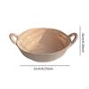 Ceramic Bowl for Salad and Fruit with Handle Home Events