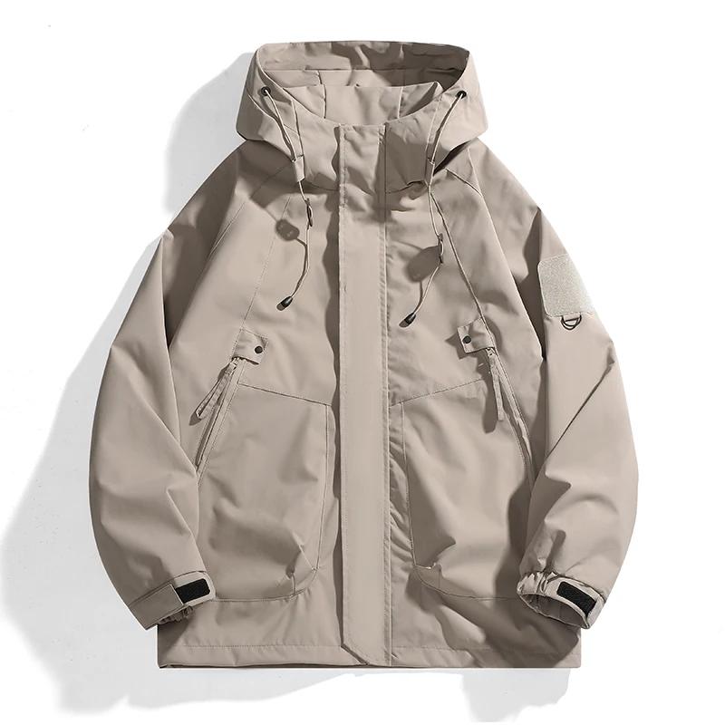 Unisex Outdoor Nepromokavá bunda Větrovka Kabát Podzim Prodyšný Rybaření Kemp Větruvzdorné bundy Muži Ženy Oblečení