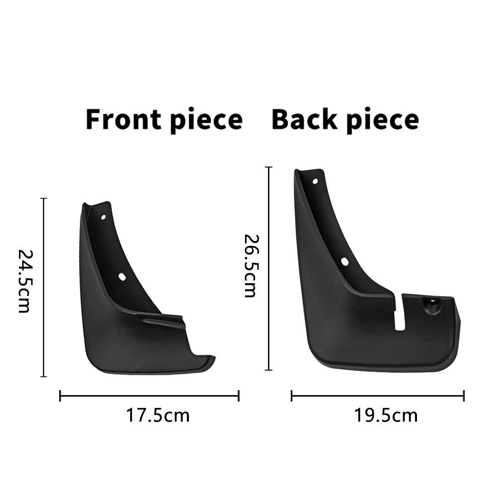 4Pcs Mud Flaps Splash Guards For Toyota Probox 2016-2022 2017 2018 2019 2010 2011 Toyota avanza Front and Rear Mudguards Car Accessories Auto Styline