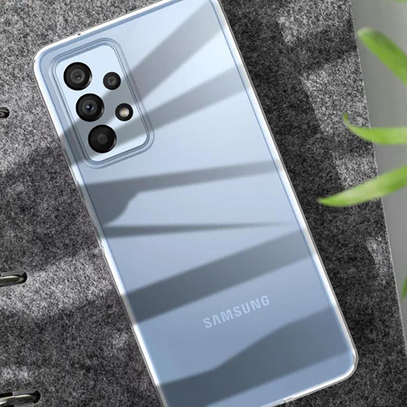Ultra Thin Silicone Clear Soft Case for Samsung S23 Ultra A54 A34 A14 A04 A04S A53 A73 A33 A23 A13 A52 A32 A22 A72 A12 A51 A71 Full Shockproof Cover