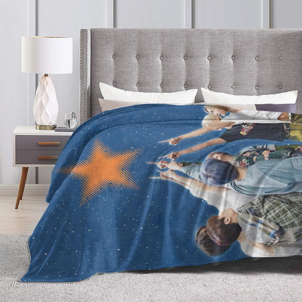 RIIZING SOHEE Riize KPOP Blanket  Camping Flannel Throw Blanket For Couch Chair Sofa Bed Soft Custom Quality Bedspread Gift Idea