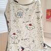 Sofa Cover Comfortable Capybara Blanket Flannel Lightweight Cartoon Shawl Blanket Cute Puppy Print Printing Sofa Blanket Winter